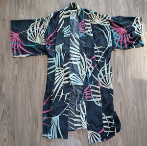 Maeve Anthropologie Kira Botanical Long Kimono Cover-up Jacket (Size XS/S)